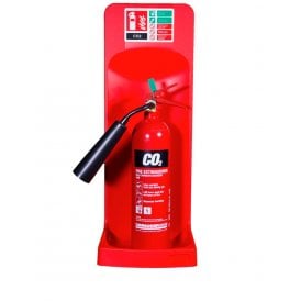 Commander Single Extinguisher Stand Red