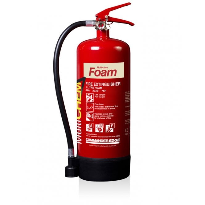 CheckFire - CommanderEDGE CheckFire - CommanderEDGE 6 Litre MultiCHEM Extinguisher