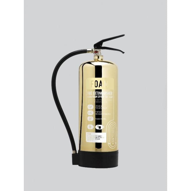 CheckFire - Contempo CheckFire - Contempo 6 Litre Foam Extinguisher - Polished Gold