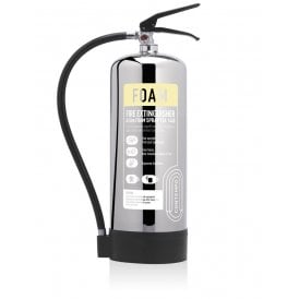 6 Litre Foam Extinguisher - Stainless Steel 