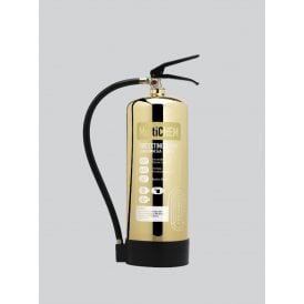 6 Litre MultiCHEM Extinguisher - Polished Gold