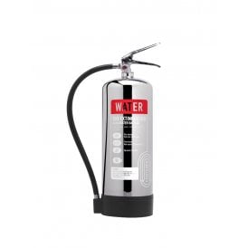 6 Litre Water Extinguisher - Stainless Steel 