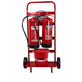 Double Extinguisher Trolley