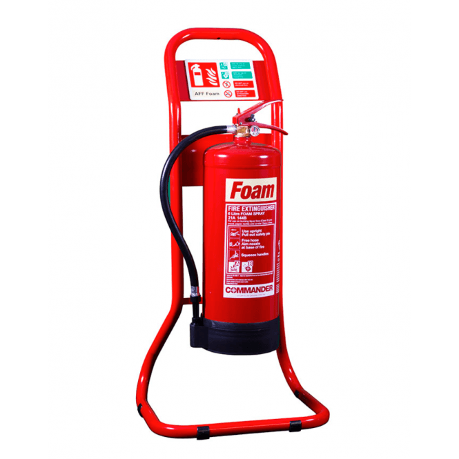 CheckFire CheckFire Single Tubular Extinguisher Stand Red